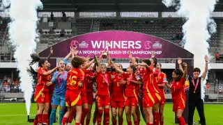 La Sub-19 femenina de fútbol consigue la Eurocopa 2024