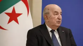 El presidente de Argelia, Abdelmadjid Tebune.