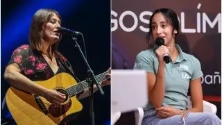 María José Hernández y Alba Bautista, talento aragonés al 100%.