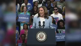 Kamala Harris manda mensaje a Trump: "Si tienes algo que decirme, dímelo en la cara"