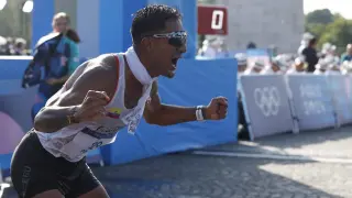 Prueba masculina de los 20 km marcha en los Juegos Olímpicos de París 2024