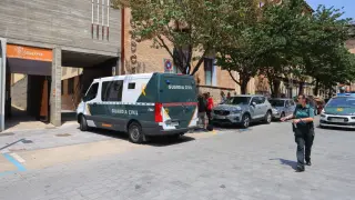 Traslado de los detenidos del Centro de menores de Ateca