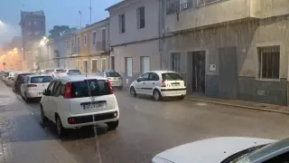 Lluvia en Novelda (Alicante)