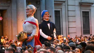 Pasacalles del pregón de las Fiestas del Pilar de Zaragoza 2024