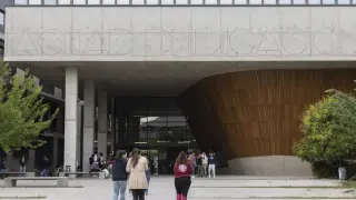 Facultad de Educación de la Universidad de Zaragoza en el campus San Francisco