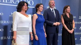 VÍDEO | Isabel Díaz Ayuso en Zaragoza para el encuentro de 'Vecinos y  Amigos' de Heraldo de Aragón