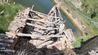 Salinas de Armillas. Restos de la noria 5
