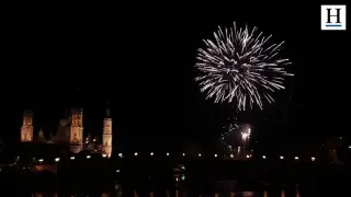 Con los fuegos artificiales se cierran las Fiestas del Pilar 2025