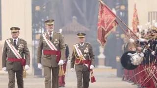 El Rey ha acompañado a sus compañeros de la XLV promoción en el 40 aniversario de la misma.