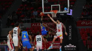 Imágenes del partido Casademont Zaragoza-Peristeri.