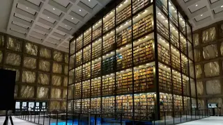 La Biblioteca Beinecke conserva un importante conjunto de manuscritos griegos y latinos procedentes de la Seo zaragozana.