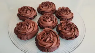 Crumbl Cookie de chocolate.