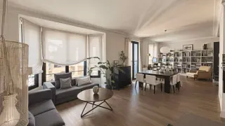 Piso de lujo a la venta en la calle Bolonia de Zaragoza.