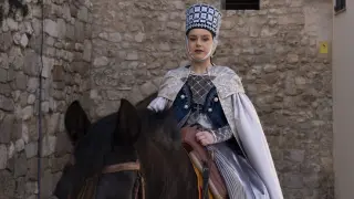 Sara Serena que interpreta a Isabel de Segura en las bodas de Isabel. Foto Antonio Garcia Bykofoto 20 02 26