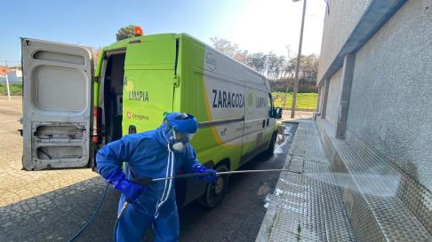 Servicios de limpieza pública y tratamiento de residuos en Zaragoza