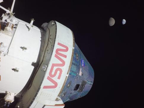Imagen de la nave facilitada por la NASA