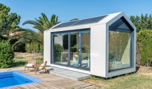 El auge de las mini casas móviles (o tiny houses) en Europa viene desde La  Puebla de Alfindén: Las puedes colocar donde quieras