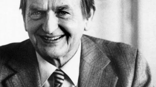 Olof Palme en una imagen de 1986