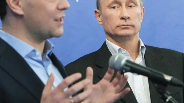 Medvedev y Putin