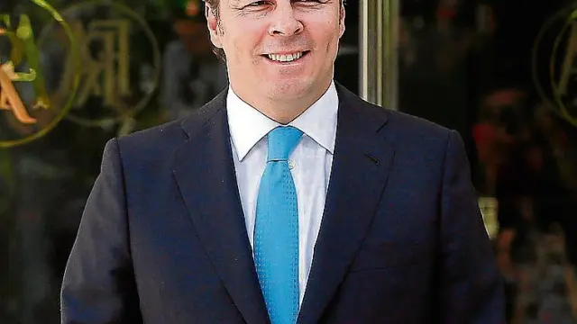 El presidente de El Corte Inglés, Dimas Gimeno, ayer en Madrid.