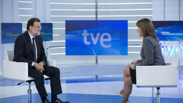 Entrevista de Mariano Rajoy en TVE.