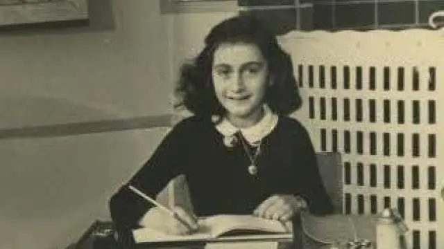 Ana Frank en 1940.