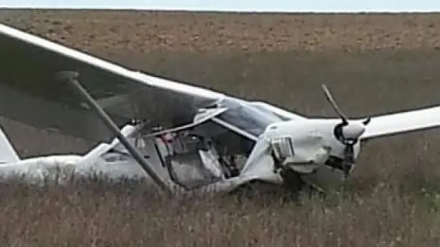 El aparato accidentado es un ultraligero modelo Aeroprat 22