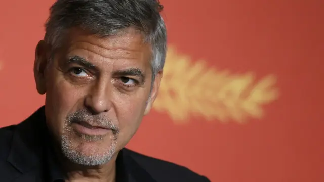 George Clooney, este jueves en Cannes.
