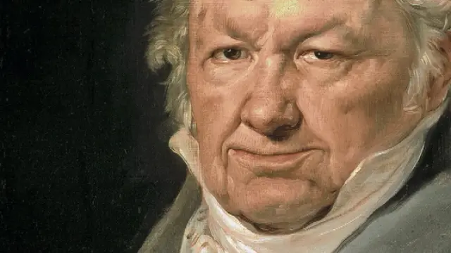 Retrato del pintor Francisco de Goya.