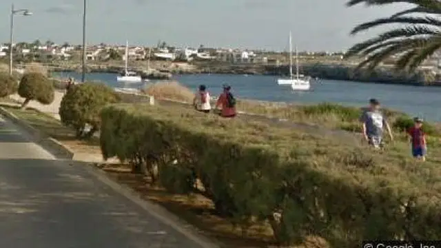 Paseo próximo a la estación maritíma de Ciutadella, en Menorca, cerca de donde se ha producido el suceso.