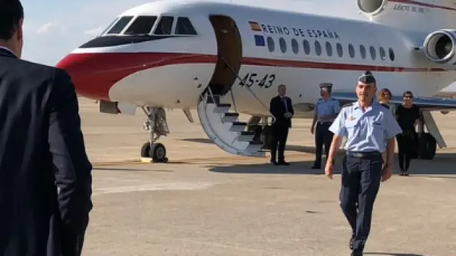 Falcon 900, avión oficial del presidente del Gobierno.