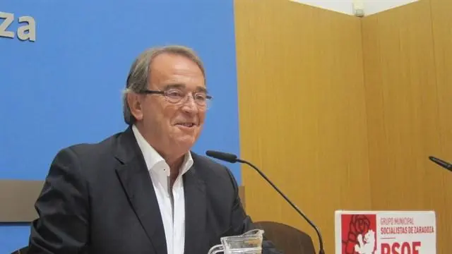 El portavoz socialista en el Ayuntamiento de Zaragoza, Pérez Anadón