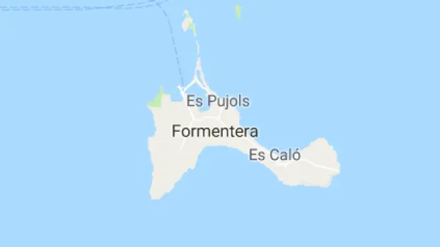 El accidente ocurrió entre las islas de Ibiza y Formentera