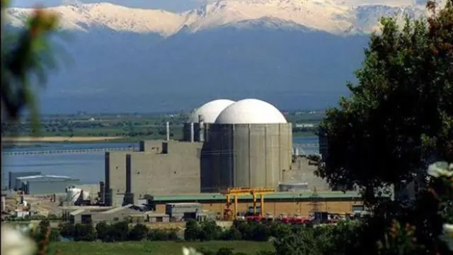 Central nuclear de Almaraz (Cáceres).