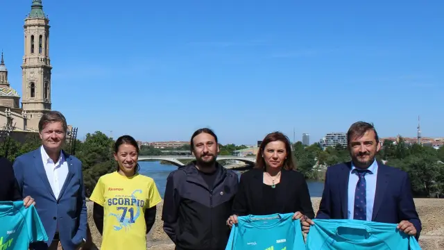 Presentación de la Sanitas Marca Running Series en Zaragoza