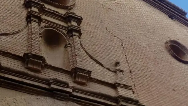 Fachada del convento de San Rafael.