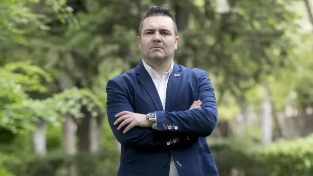 Candidato de Vox al Ayuntamiento de Huesca, Antonio Laborda.