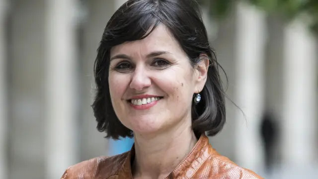Elena Allué, candidata del PAR a la alcaldía de Zaragoza