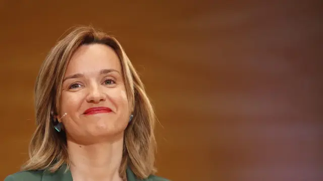 Pilar Alegría, candidata del PSOE al Ayuntamiento de Zaragoza.