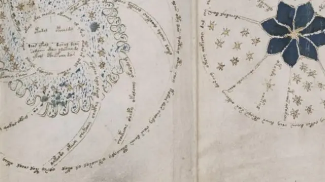 Páginas del manuscrito Voynich que tradicionalmente se cree que representan temas astrológicos