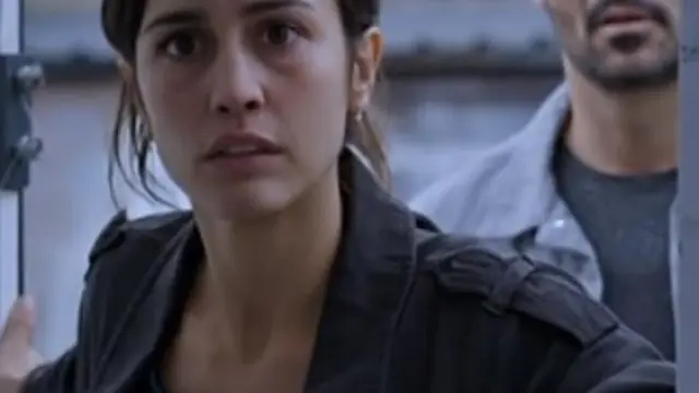 La sargento Sara Campos, durante el último capítulo emitido ayer.