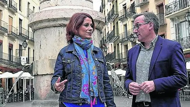 Emma Buj y joaquin Juste candidatos del PP a las proximas eleccionesmunicipales y autonomicas. Foto Antonio Garcia/bykofoto [[[FOTOGRAFOS]]]