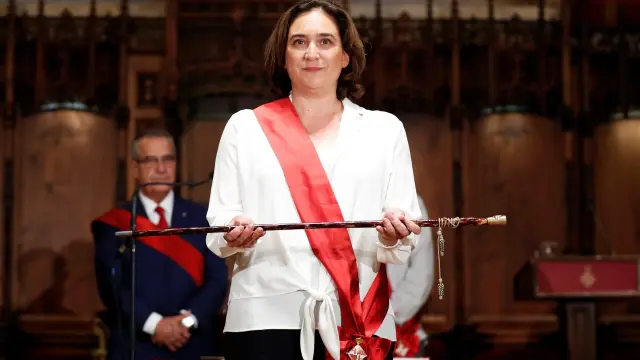 Ada Colau, alcaldesa de Barcelona.