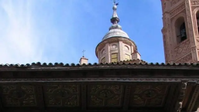 La Colegiata de Santa María es uno de los monumentos mudéjares de Aragón.