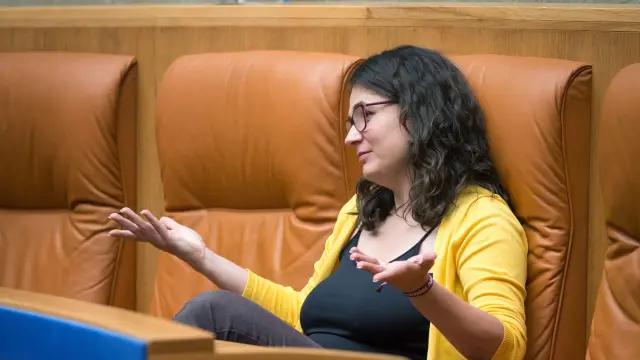 Raquel Romero, diputada de Podemos en el parlamento de La Rioja.
