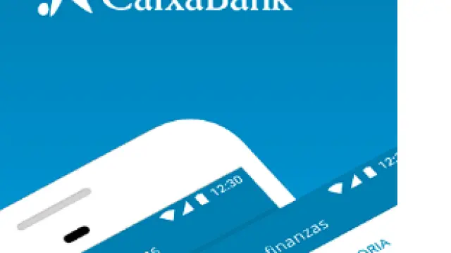 Aplicación móvil de Caixabank.