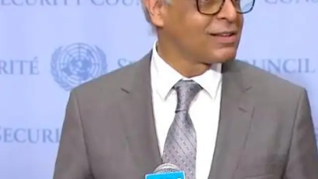 El representante de la India en Naciones Unidas, Syed Akbaruddin.