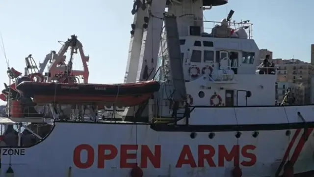 El barco de la ONG Open Arms.