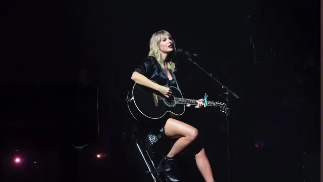 Taylor Swift en el concierto de París.