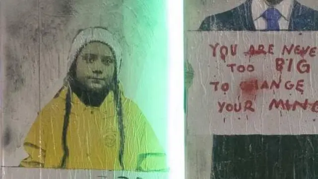 El grafiti, en el que también aparecía Donald Trump, ha sido borrado